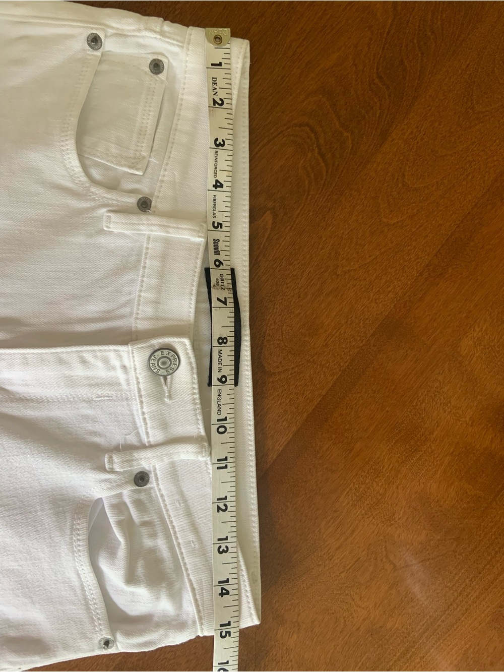 Express Jeans women White Leggings Skinny Jeans - Slim Fit - Picture 2 of 5